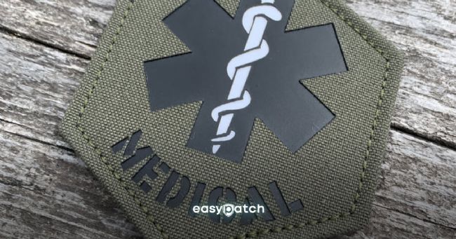 Calitatea ridicată a patch-urilor Lasercut