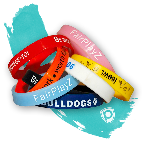 Brățări personalizate din silicon ? Ofertă online gratuită