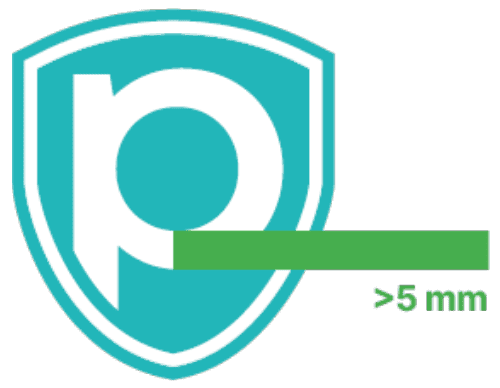 Spessori patch microricamo